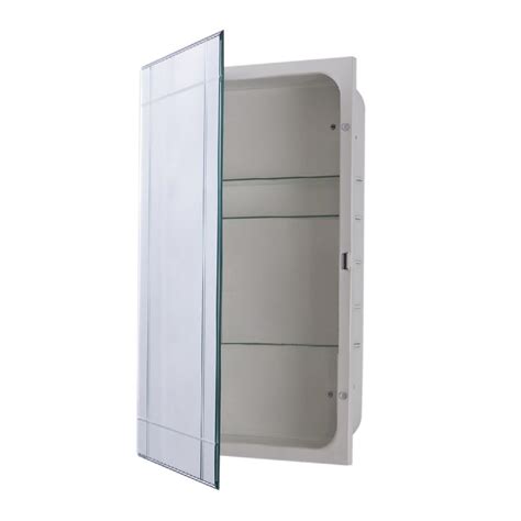 Medicine Cabinet, Surface Mount, 16x26 in.